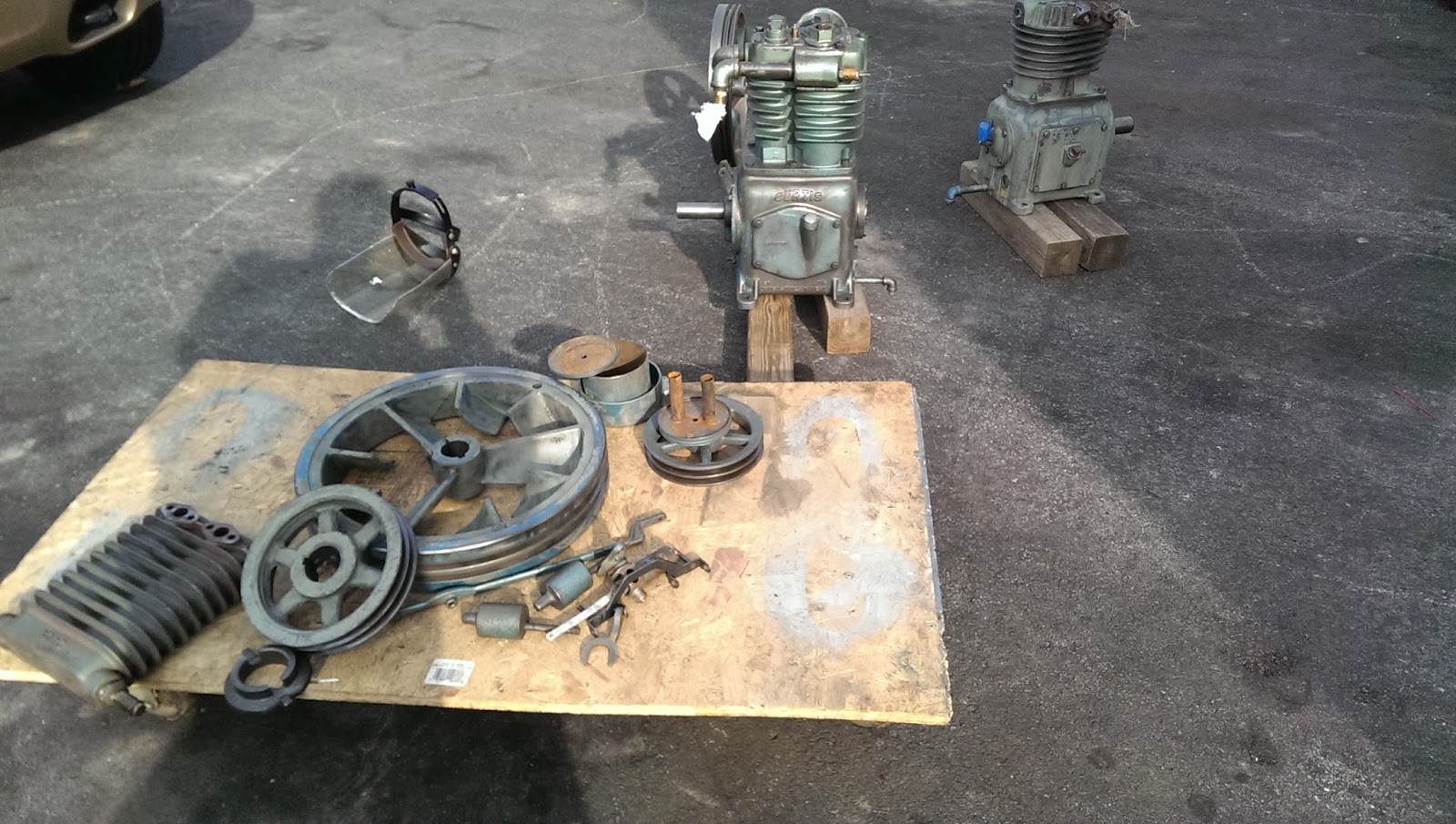 sanded air compressor parts