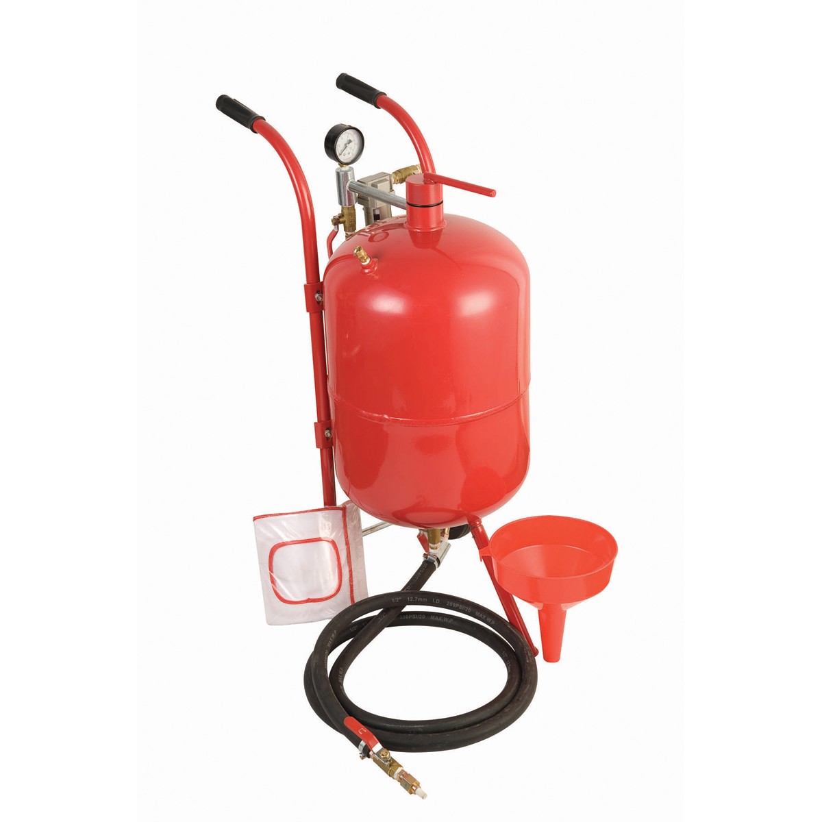 PNEUMATIC GUN AIR COMPRESSOR SANDBLASTING SANDBLASTING TANK SANDING