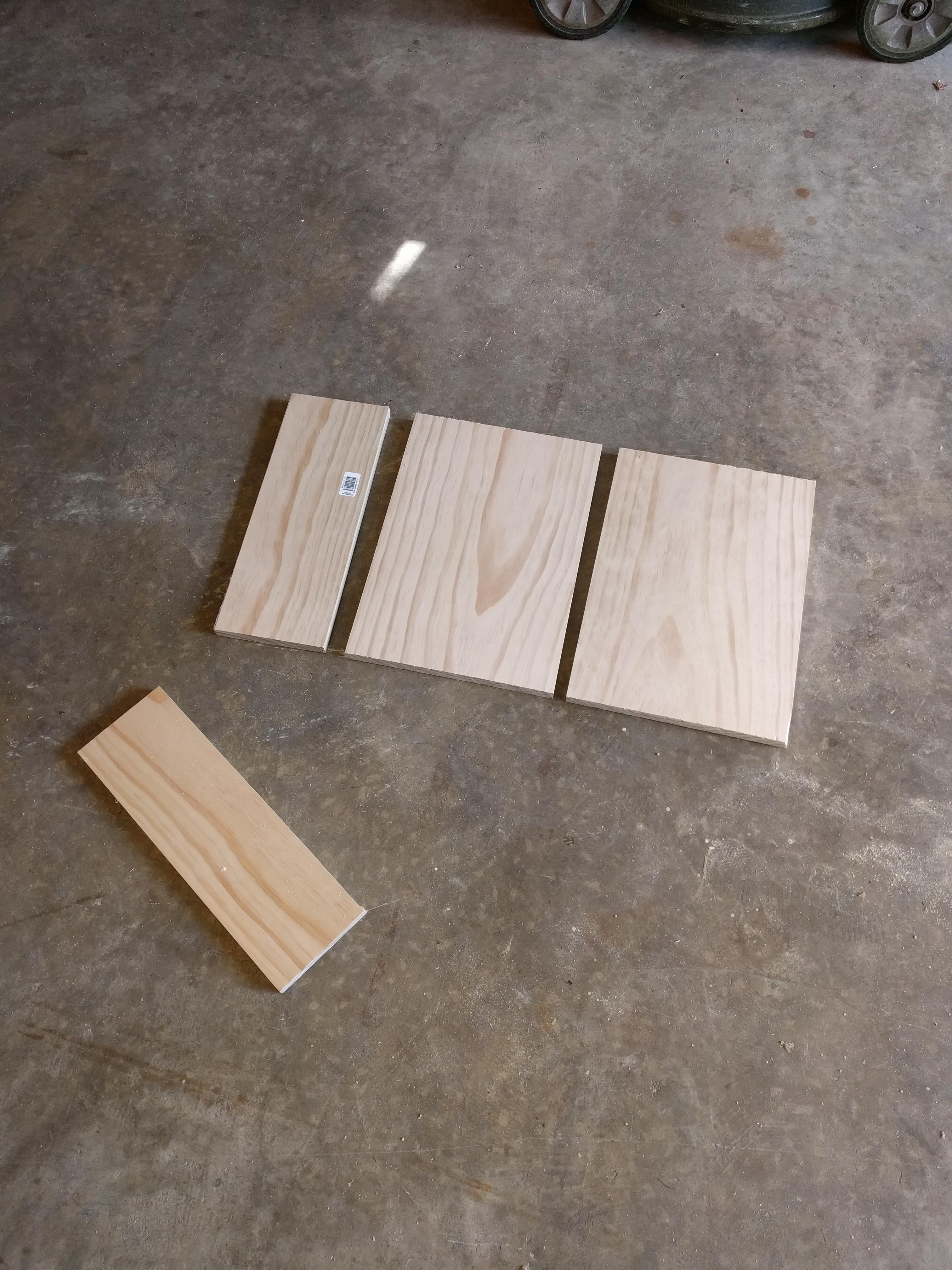 armrest shelf boards