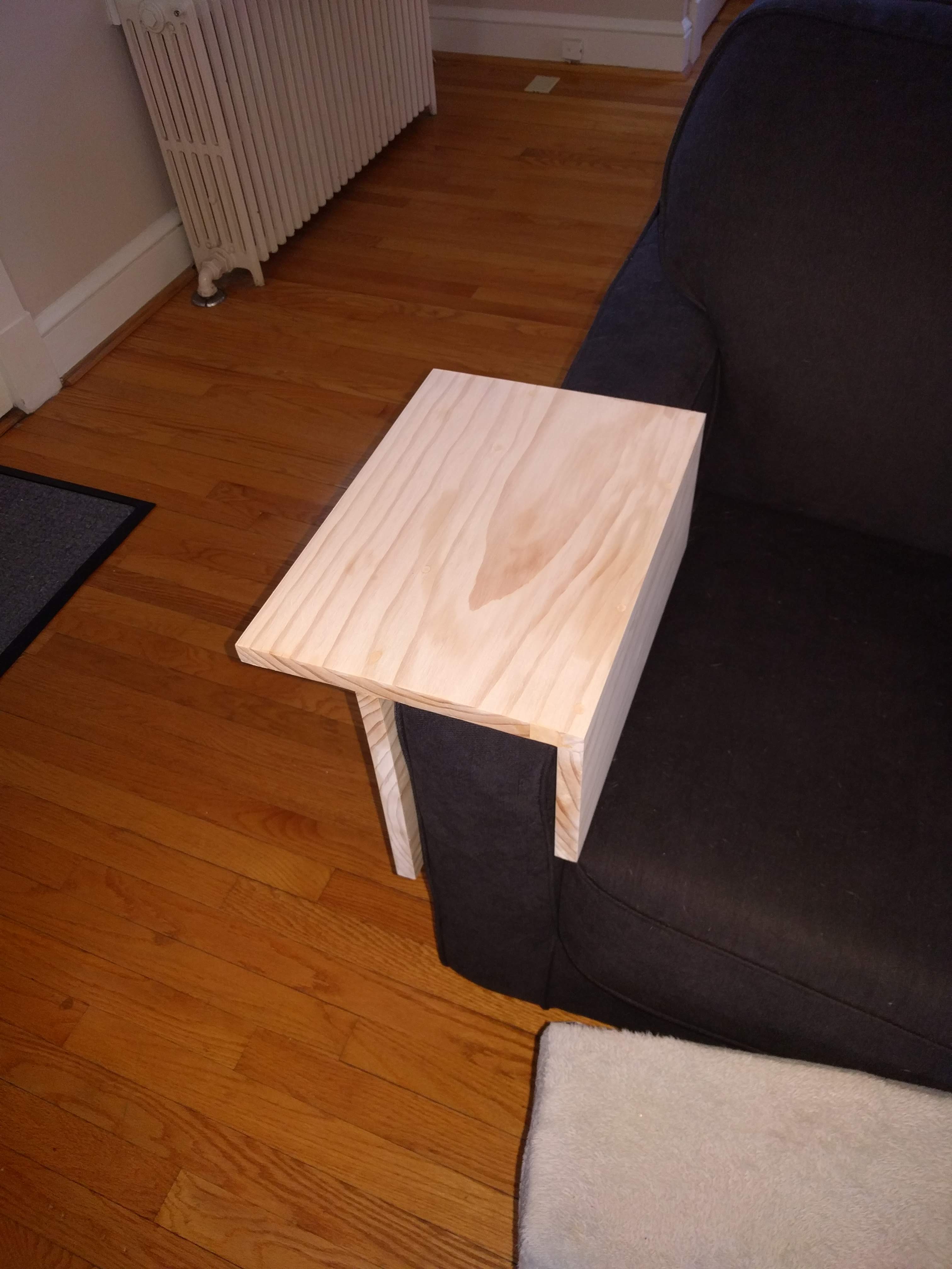 armrest shelf boards