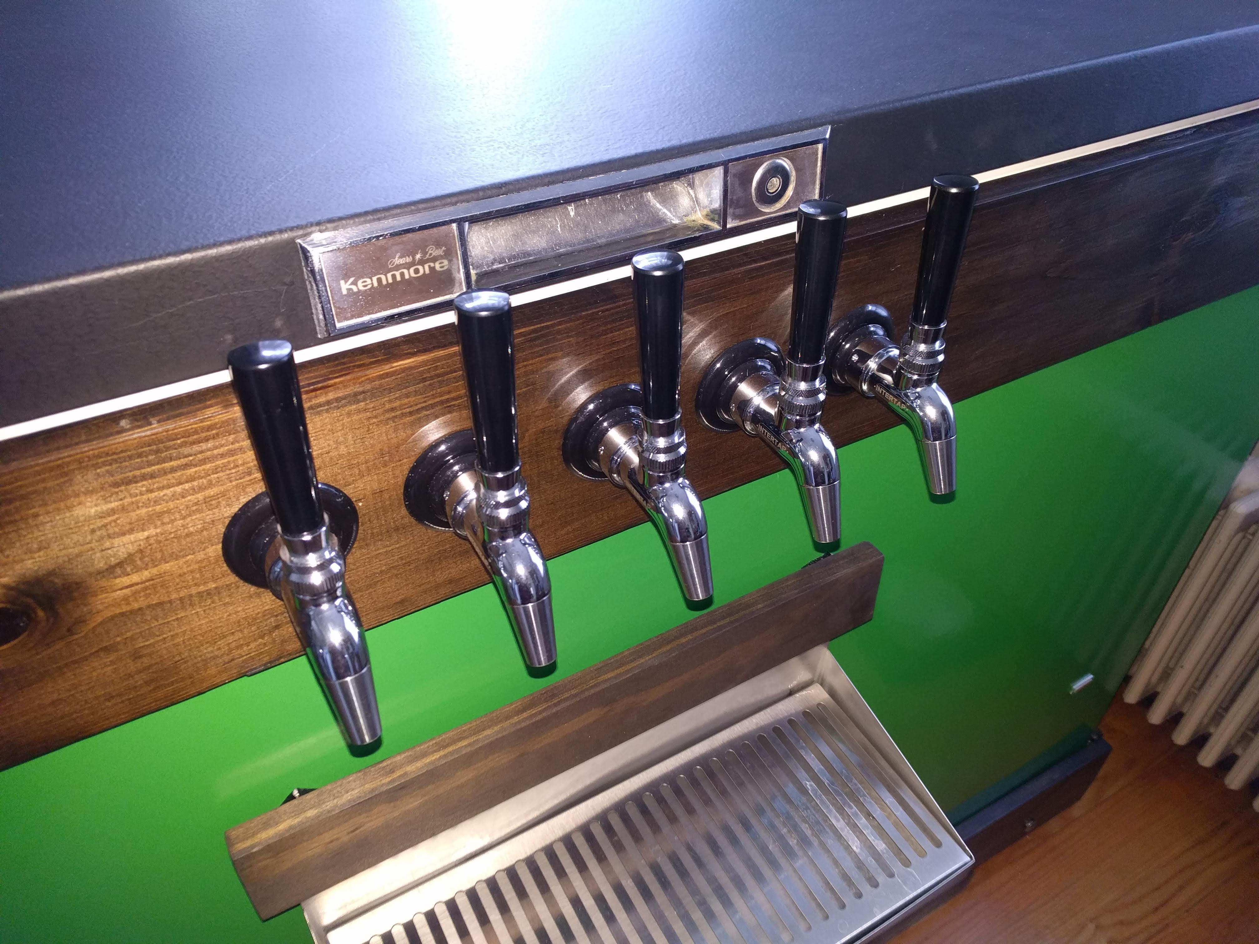 Keezer with Trim